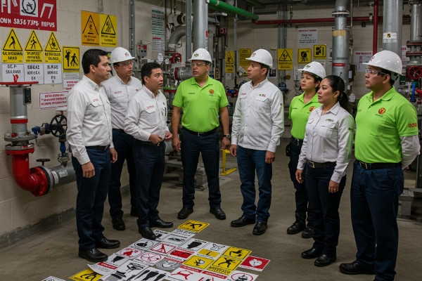 NOM-026-STPS Colores y señales de seguridad e higiene, e identificación de riesgos por fluidos conducidos en tuberías